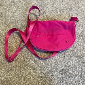 Gaiam Hot Pink Belt Bag
